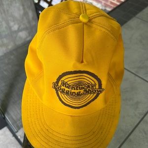 Vintage Kentucky logging show hat